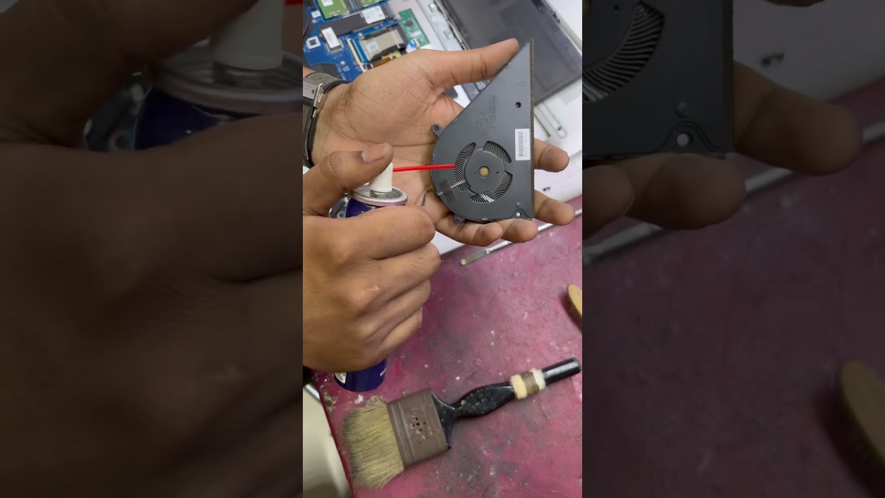 🛠️ Don’t Panic! Laptop Fan Error Repair at Home! 