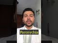 Paronychia kya hota hai aur iska ilaaz kya hai? #shorts