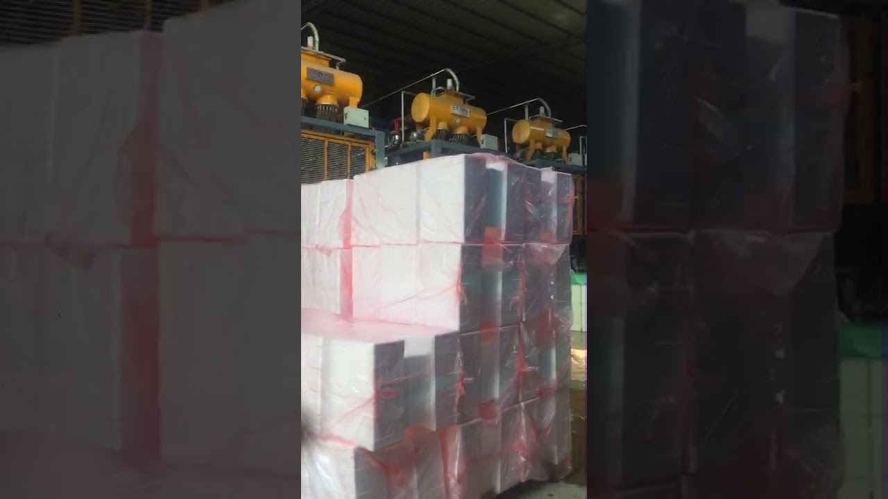 eps shape moulding machine for fish box