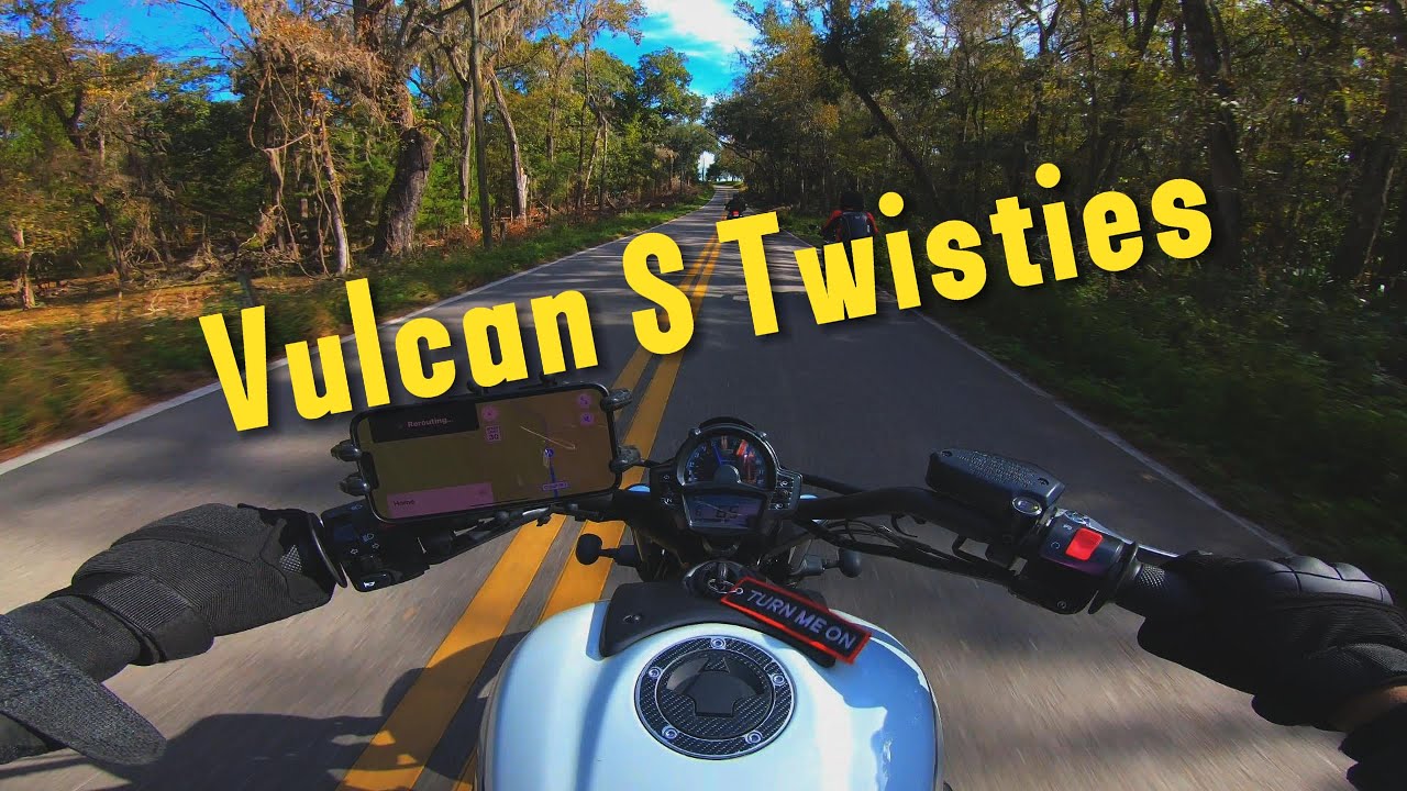 2023 Vulcan S rides twisties with sportbikes!