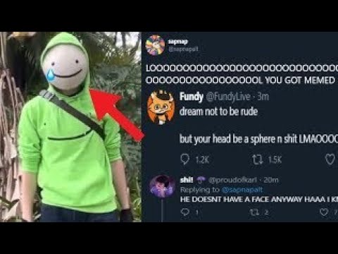 Dream's face reveal memes: r's face reveal has Twitter buzzing