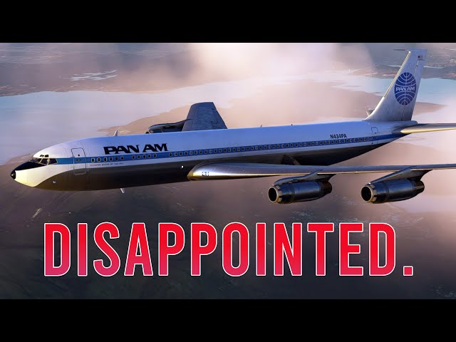 航空機・ヘリコプター cragstan BOEING 707 👎 NEW Boeing 707 is disappointing 😔 Pan Am into Kai Tak