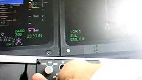 FSX EFIS controlled by SIOC