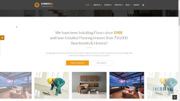 Cordoba : Floor and Paving Service HTML Template        Tibby Kingsle