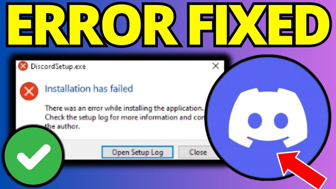 How To Fix Discord Installation Has Failed - YouTube