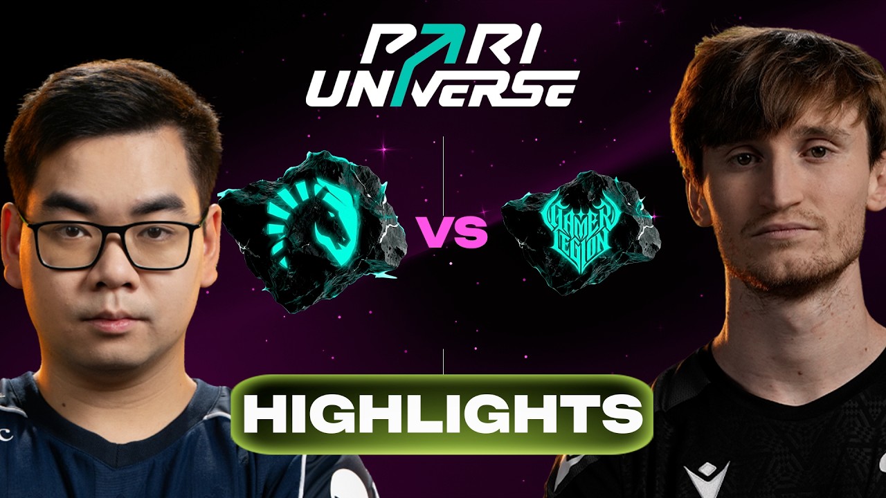 [Highlights] Liquid vs GL | PARI Universe | Group Stage - YouTube