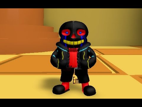 Roblox Sans Multiversal Battles 3d Error Sans Showcase Youtube - error sans roblox pants