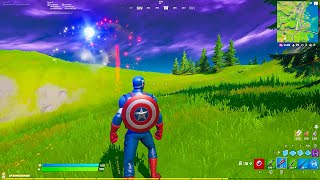 Fortnite - Captain America Gameplay