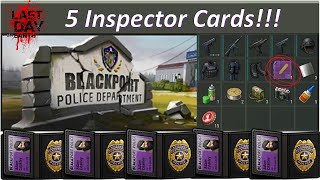 5 Inspector Cards at Blackport PD - DONT TRY THIS AT HOME!! [Last Day on Earth: Survival]
