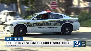 Police investigate double shooting in New Haven