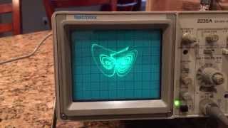 Lorenz attractor dynamics solved using an analog computer