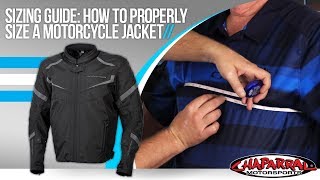 How to Properly Fit a Motorcycle Jacket Sizing Guide by ChapMoto.com screenshot 5