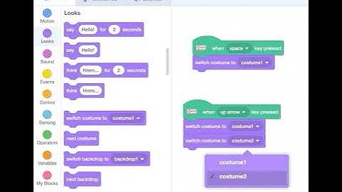 Makey Makey Microguide: Duplicating Code and Changing Costumes in Scratch