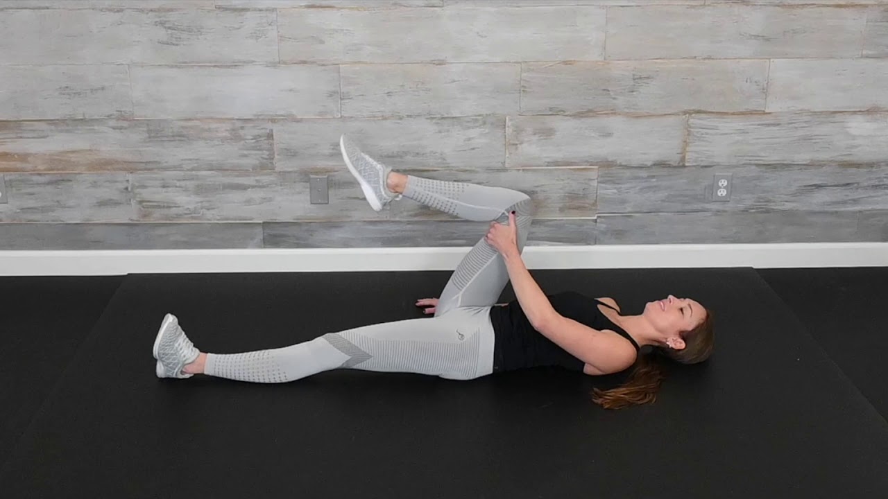 Single knee to chest YouTube