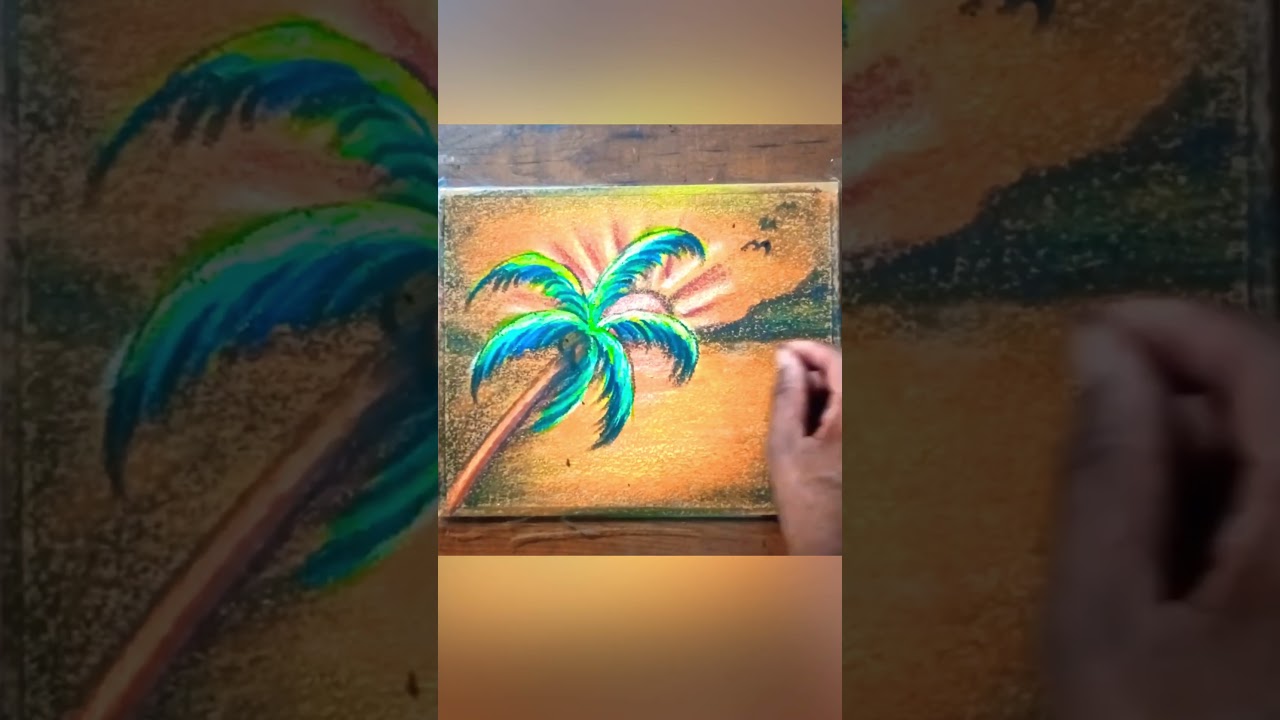 😱Sandpaper painting 😍😍|| sandpaper art 