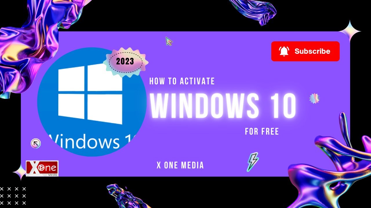 How To Activate Windows 10 For Free 2023 - YouTube