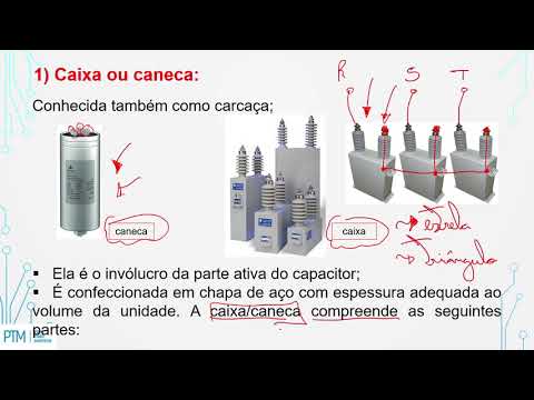 Vídeo: Capacitores de potência. Características e aplicação