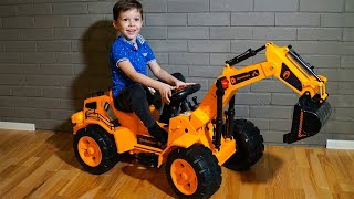 Artem and his Tractor Collections Compilation kids videos