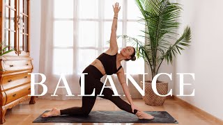 Morning Yoga for BALANCE | Part Of My 10 Day Course 'Journey To Self' 🌺 screenshot 4