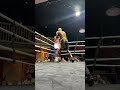Isaac Carbonell and William Langston trading blows at Country Box #boxing #boxingevent #sports