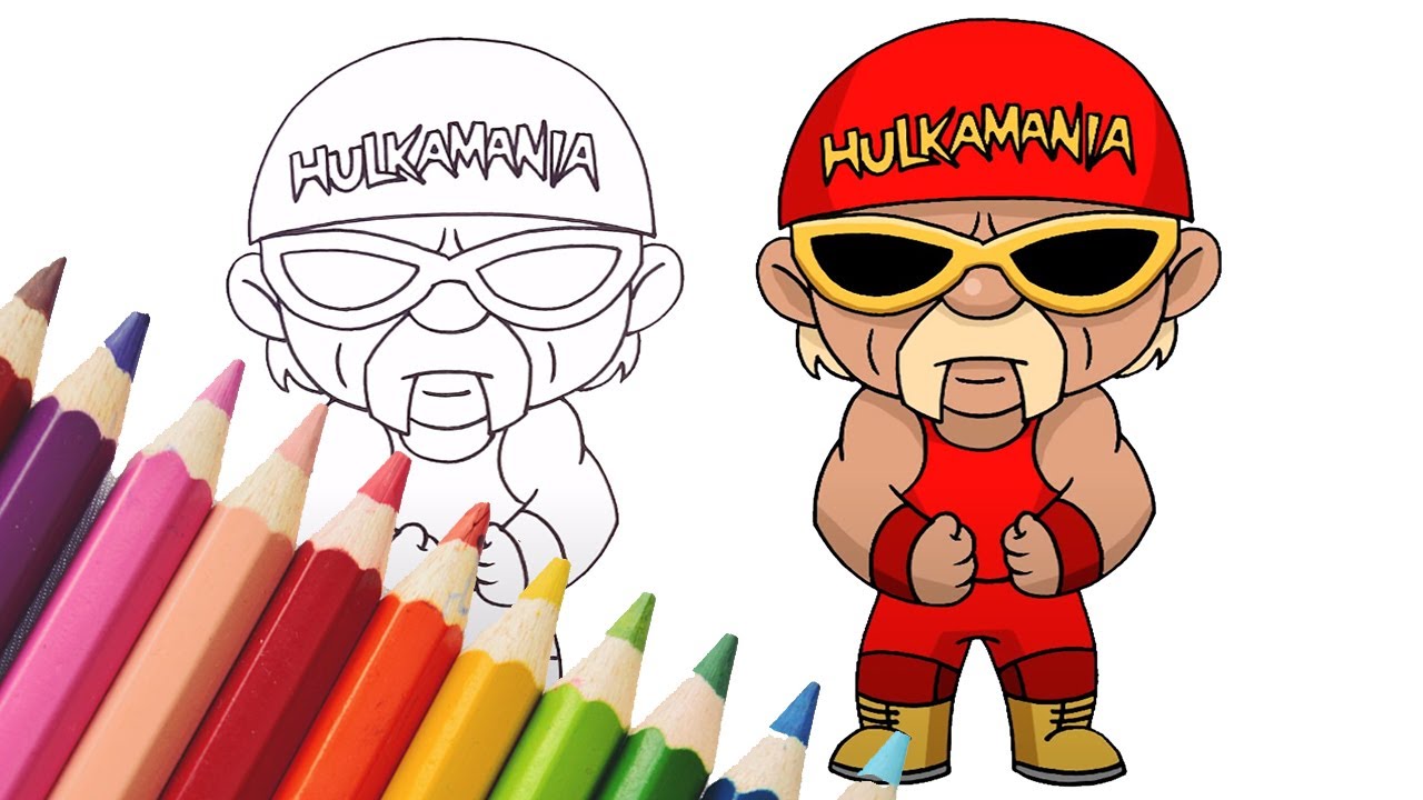 How to Draw Hulk Hogan | WWE Superstars - YouTube