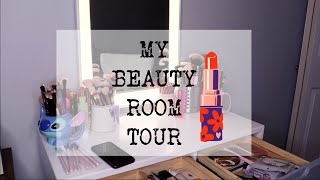 MY BEAUTY ROOM TOUR (2021 UPDATE)