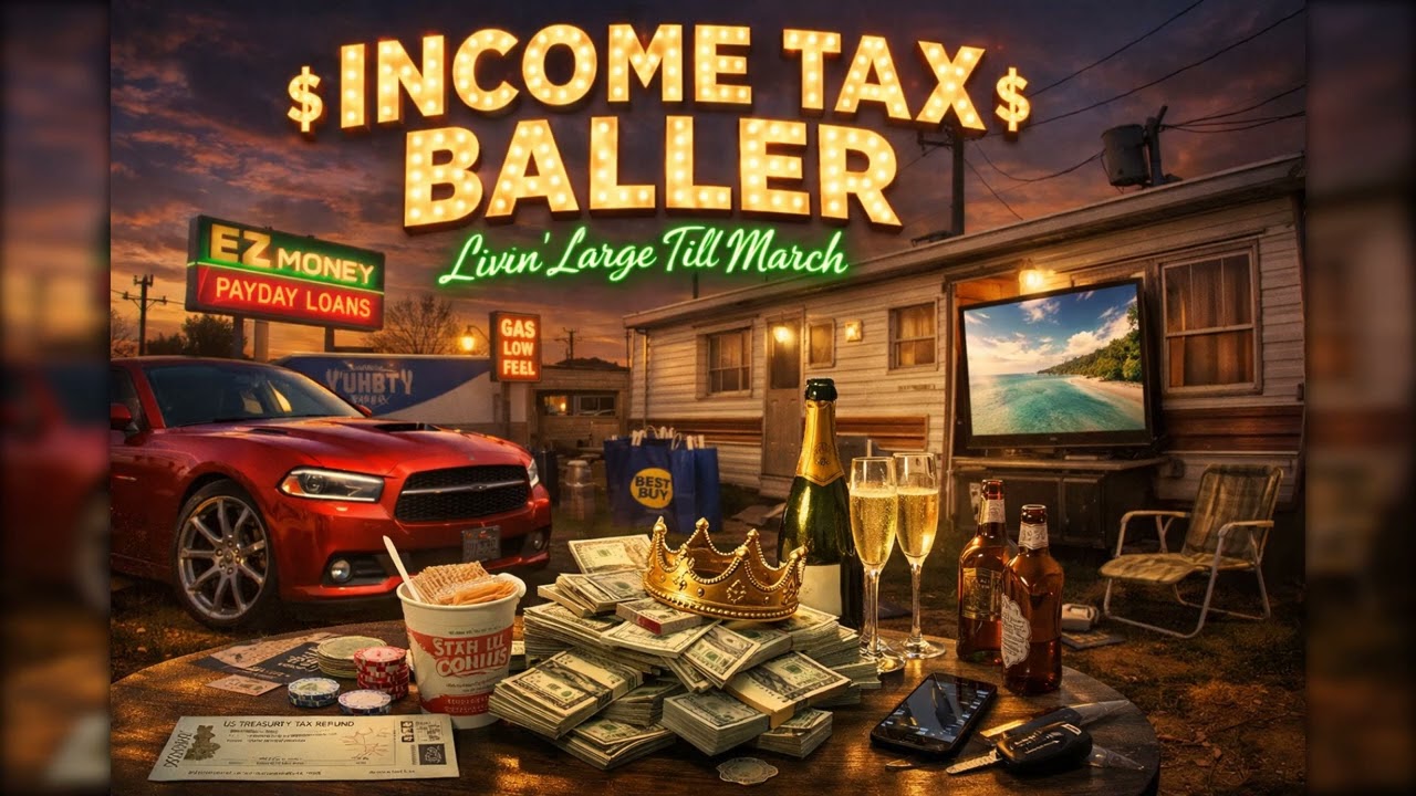 Income Tax Baller | Hilarious Country Song About Tax Refund Life | Tax Season 2026