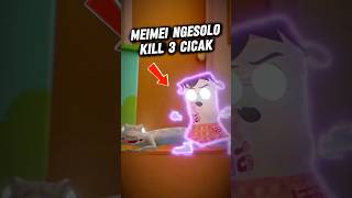 Mei Mei Ngesolo 3 Cicak #shorts