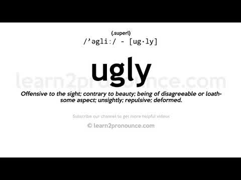 Aussprache Hässlich | Definition von Ugly