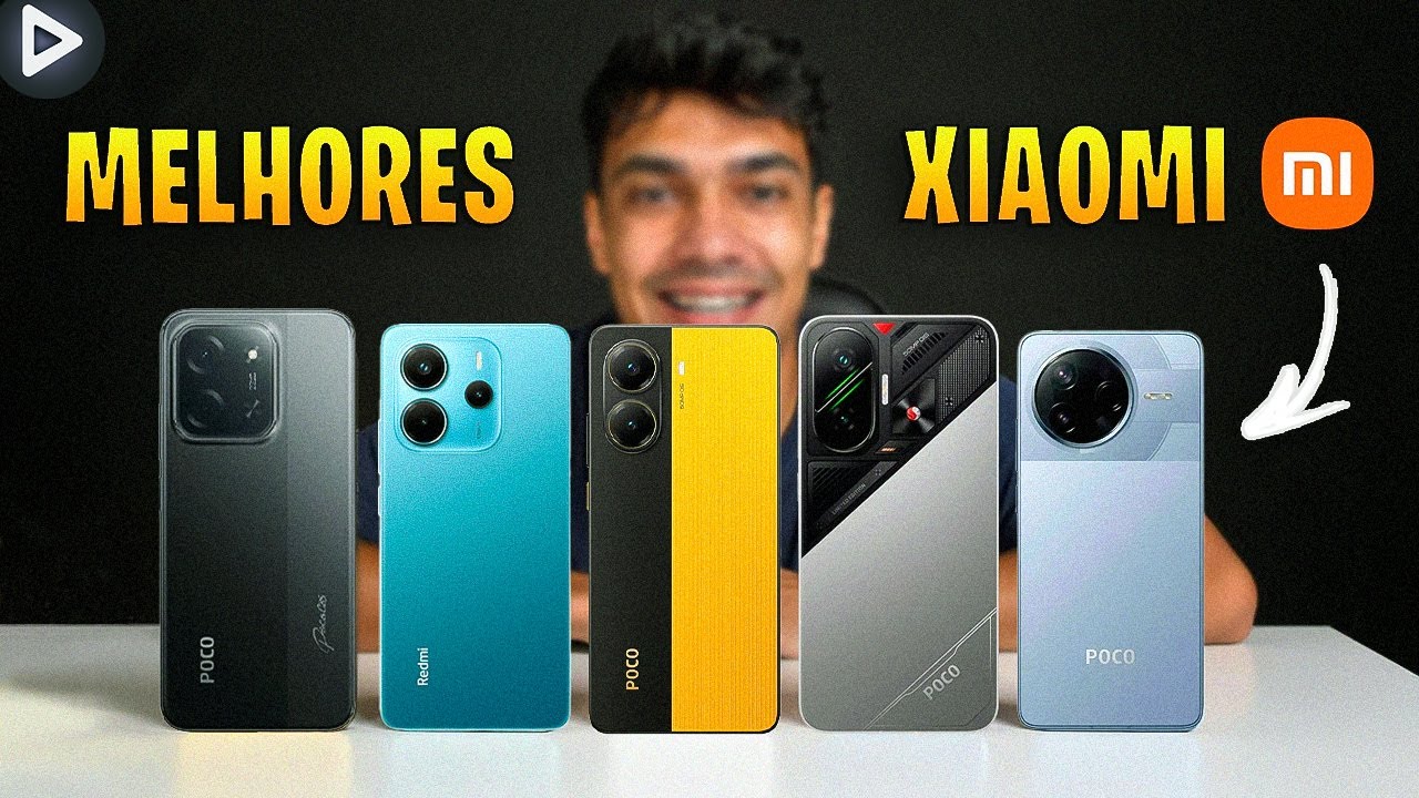Melhores Celulares Xiaomi 2026: DO MAIS BARATO ao MAIS CARO!