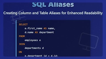 SQL Aliases Explained: Enhance Readability and Simplify Queries
