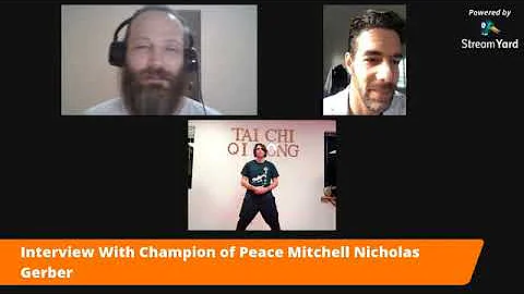 Interview With Champion Of Peace Mitchell Nicholas...
