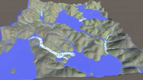 Erosion of landscape by CFD in Unity
