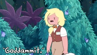 Adventure Time Fionna And Cake  Swearing Compilation