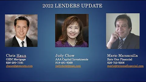 2022 Lenders Update - January 27, 2022