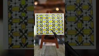 ✍️Zentangle pattern tutorial part-8#zentangleart #exploreartist #easyart