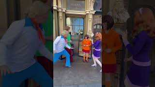 The Scooby Doo Crew at Universal Studios Hollywood #universalstudios #universalhollywood #scoobydoo