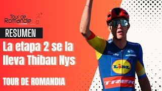 Resumen etapa 2 Tour de Romandia / Egan Bernal y Richard Carapaz ascienden en la general 🔥🚴‍♂️