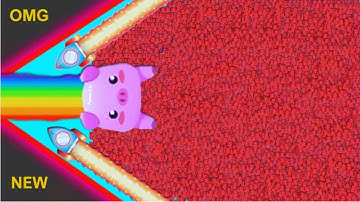 OMG ! HACKER SNAKES FOUND BIGG SCORE IN THE MAP ! BEST EPIC SNAKE IO GAMEPLAY 🐍 #snakeio #snakegame