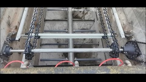 chain flight type sludge sand scum collector scraper