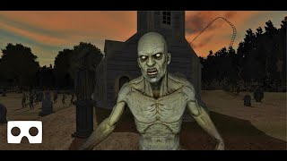 360° video: VR Zombie Graveyard Scary Ride screenshot 1