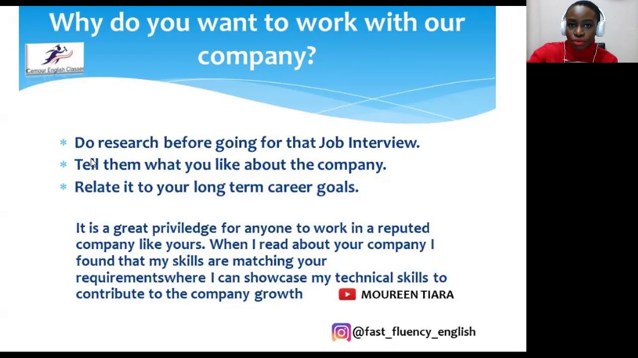 Why do you want to join this company?