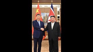Xi Receives Lavish Welcome From Kim in North Korea