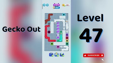 🎮 Gecko Out Level 47 Walkthrough | Go Answer 🦎