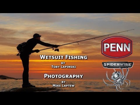 Surf Fishing Workshop The advantages of fishing with a wetsuit 