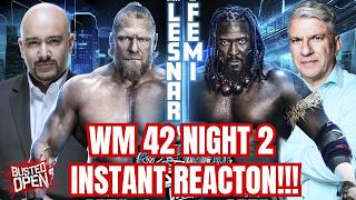 WrestleMania 42 Night 2 Instant Reaction