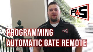Programming Automatic Gate Remote screenshot 1