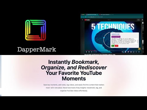 DapperMark - Summarize, Translate, Bookmark YouTube Videos with CHATGPT video preview 2