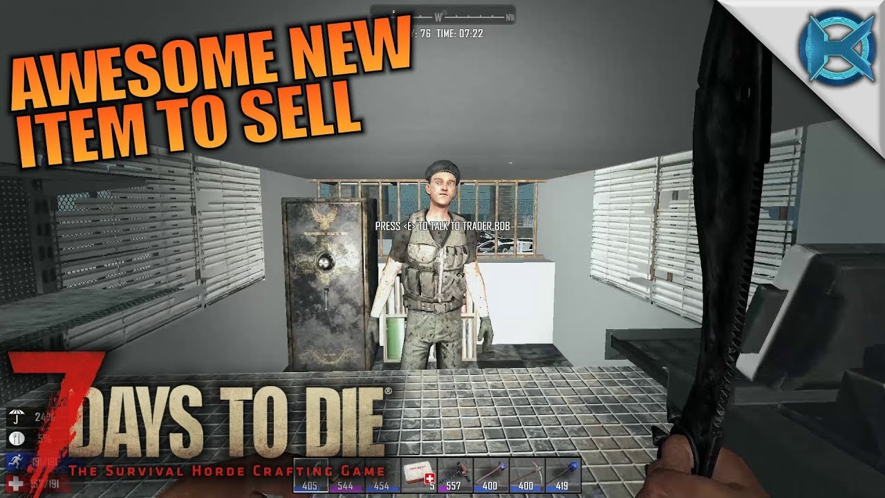 AWESOME NEW ITEM TO SELL | 7 Days to Die | Let's Play Gameplay Alpha 16