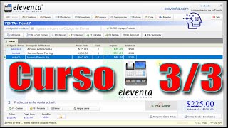 Curso Eleventa Software para Punto de Venta Inventario Capitulo 3/3 Clientes Retail Tiendas